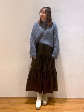 yuukaさん(レディース・156cm)の冬コーディネート