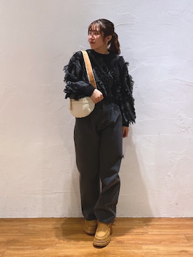 yuukaさん（レディース・156cm）の冬コーディネート