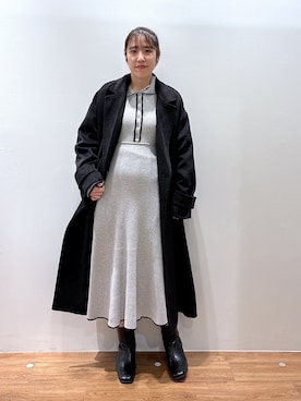 yuukaさん（レディース・156cm）の冬コーディネート