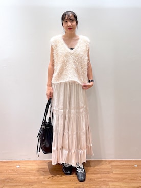 「アイテム（トートバッグ）」を使った、yuukaさん（レディース・156cm・20代）の夏コーディネート