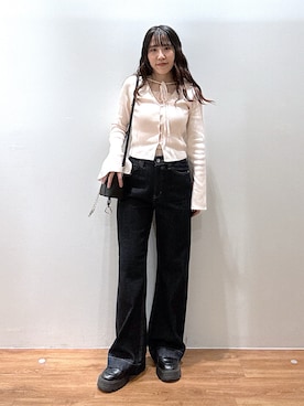 「FREE'S MART（フリーズマート）のアイテム」を使った、yuukaさん（レディース・156cm）の秋コーディネート