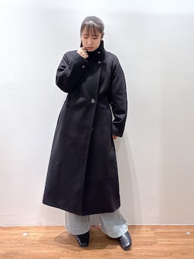 「FREE'S MART（フリーズマート）のアイテム（シューズ）」を使った、yuukaさん（レディース・156cm）の冬コーディネート