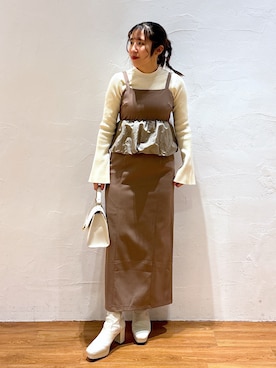 yuukaさん（レディース・156cm）の冬コーディネート