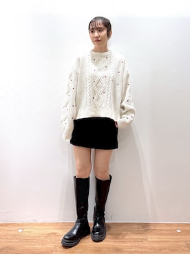 yuukaさん(レディース・156cm)の冬コーディネート