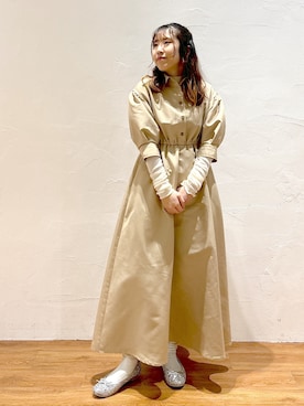 「FREE'S MART（フリーズマート）のアイテム（バレエシューズ）」を使った、yuukaさん（レディース・156cm）の春コーディネート