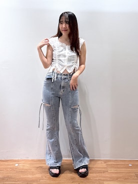 yuukaさん(レディース・156cm)の夏コーディネート