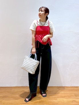 yuukaさん（レディース・156cm）の夏コーディネート