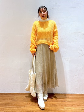 yuukaさん（レディース・156cm）の冬コーディネート