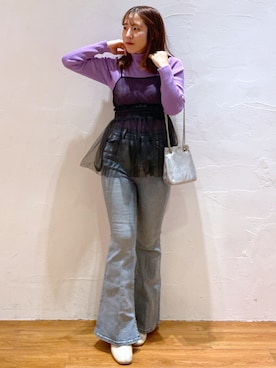 yuukaさん（レディース・156cm）の冬コーディネート