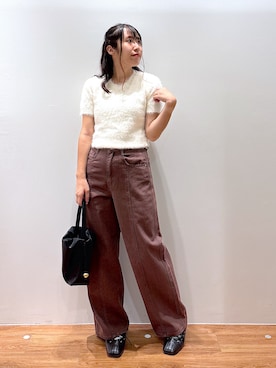「アイテム（トートバッグ）」を使った、yuukaさん（レディース・156cm・20代）の夏コーディネート