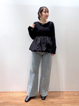 「FREE'S MART（フリーズマート）のアイテム（シューズ）」を使った、yuukaさん（レディース・156cm）の冬コーディネート