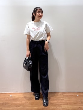 「FREE'S MART（フリーズマート）のアイテム」を使った、yuukaさん（レディース・156cm）の春コーディネート