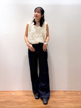「FREE'S MART（フリーズマート）のアイテム」を使った、yuukaさん（レディース・156cm）の夏コーディネート