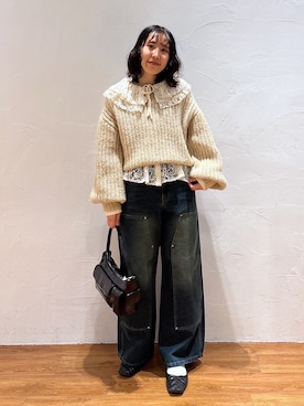 yuukaさん（レディース・156cm）の冬コーディネート