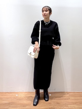 「アイテム（ハンドバッグ）」を使った、yuukaさん（レディース・156cm・20代）の冬コーディネート