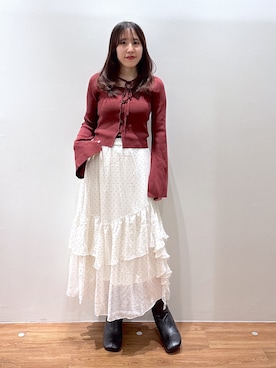 「FREE'S MART（フリーズマート）のアイテム（シューズ）」を使った、yuukaさん（レディース・156cm）の春コーディネート