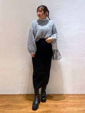 yuukaさん（レディース・156cm）の冬コーディネート