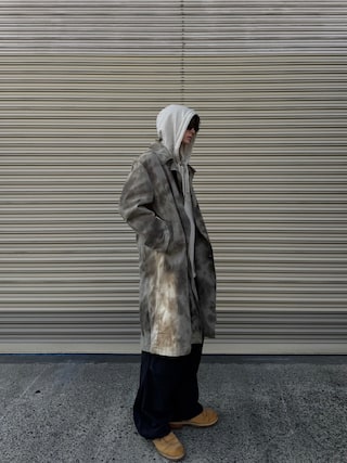 ステューシー DYED TRENCH COAT トレンチコート モスグリーン Coat Stüssy Dyed Trench Coat | Freshlabels.com