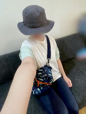 「アイテム（ボディバッグ/ウエストポーチ）」を使った、長調さん（レディース・164cm）の秋コーディネート