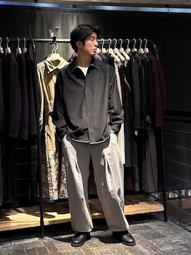 「HARE（ハレ）のアイテム（スウェットパンツ）」を使った、yuga0007さん（メンズ・178cm）の秋コーディネート