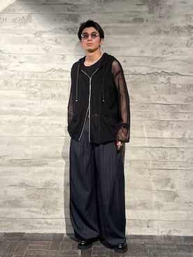 「アイテム（パーカー）」を使った、yuga0007さん（メンズ・178cm）の夏コーディネート
