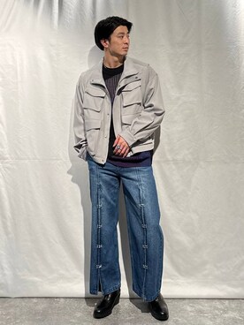 「アイテム（ブルゾン）」を使った、yuga0007さん（メンズ・178cm・20代）の春コーディネート