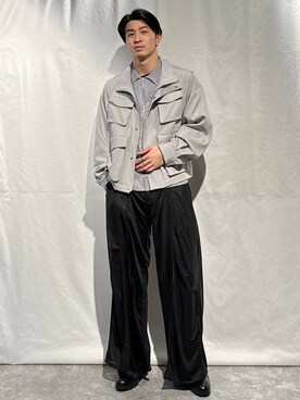 「アイテム（ブルゾン）」を使った、yuga0007さん（メンズ・178cm・20代）の春コーディネート