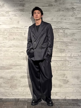 「アイテム（テーラードジャケット）」を使った、yuga0007さん（メンズ・178cm・20代）の冬コーディネート