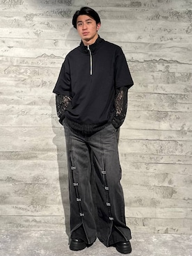 yuga0007さん（メンズ・178cm）の春コーディネート