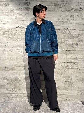 「アイテム（ブルゾン）」を使った、yuga0007さん（メンズ・178cm・20代）の春コーディネート