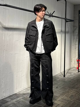 「アイテム（ブルゾン）」を使った、yuga0007さん（メンズ・178cm・20代）の春コーディネート