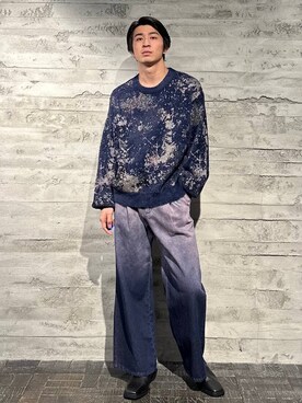 「HARE（ハレ）のスクエアトゥZIPブーツ(HARE)（ブーツ）」を使った、yuga0007さん（メンズ・178cm）の秋コーディネート