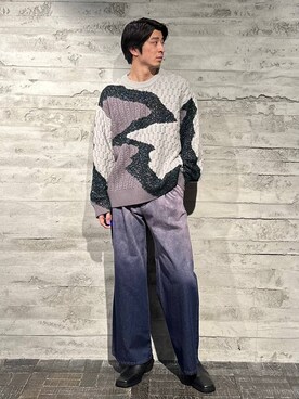 「HARE（ハレ）のスクエアトゥZIPブーツ(HARE)（ブーツ）」を使った、yuga0007さん（メンズ・178cm）の秋コーディネート