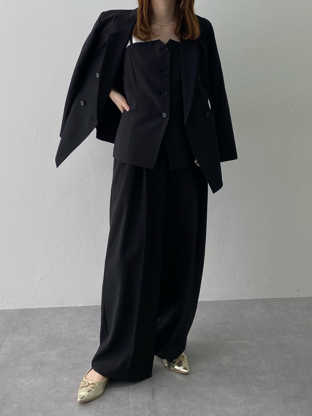 レディースファッション 7days Life Styling セットアップ M ライトブラウン レディース