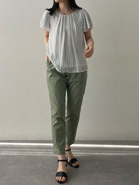 nさん（レディース・157cm）の夏コーディネート