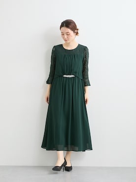 「オケージョンスタイル」｜nさん（レディース・157cm）の春コーディネート