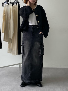 「甘辛mix」｜nさん（レディース・157cm）の秋コーディネート