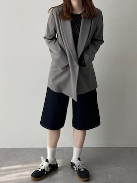 「アイテム（フォーマルスーツ/小物）」を使った、nさん（レディース・157cm）の夏コーディネート
