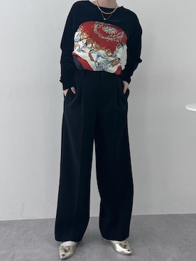 「nissen（ニッセン）のアイテム」を使った、nさん（レディース・157cm）の秋コーディネート