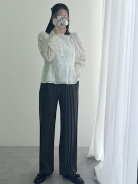 nさん（レディース・157cm）の冬コーディネート