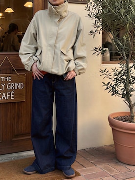 「Maison INNESS（メゾンアイネス）のアイテム」を使った、nさん（レディース・157cm）の春コーディネート