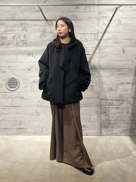 「HARE（ハレ）のアイテム（ジャケット/アウター）」を使った、REIAさん（レディース・153cm）の冬コーディネート