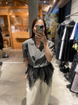 「HARE（ハレ）のアイテム」を使った、REIAさん（レディース・153cm）の春コーディネート