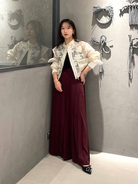 「アイテム（ブルゾン）」を使った、REIAさん（レディース・153cm・20代）の夏コーディネート