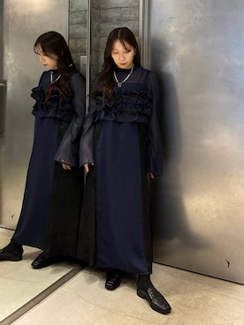 「HARE（ハレ）のアイテム（ワンピース/ドレス）」を使った、REIAさん（レディース・153cm）の夏コーディネート