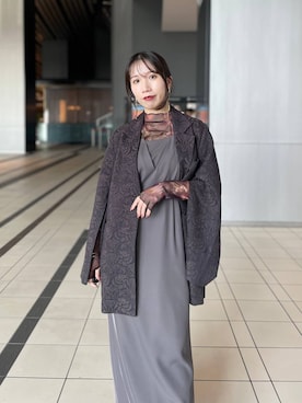 「アイテム（テーラードジャケット）」を使った、REIAさん（レディース・153cm・20代）の夏コーディネート