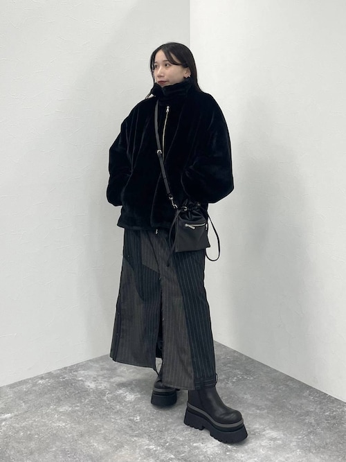 コンパクトファーブルゾン(HARE)