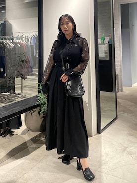 「HARE（ハレ）のアイテム（パンプス）」を使った、REIAさん（レディース・153cm）の夏コーディネート