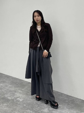 「HARE（ハレ）のアイテム（財布/小物）」を使った、REIAさん（レディース・153cm）の春コーディネート