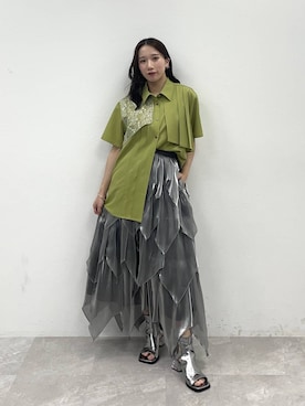 「HARE」｜REIAさん（レディース・153cm）の春コーディネート